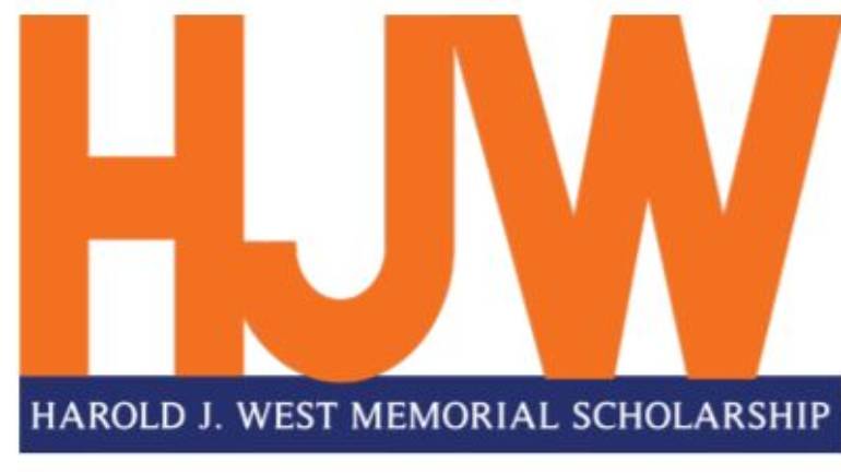 Announcing the Harold J. West Memorial Scholarship